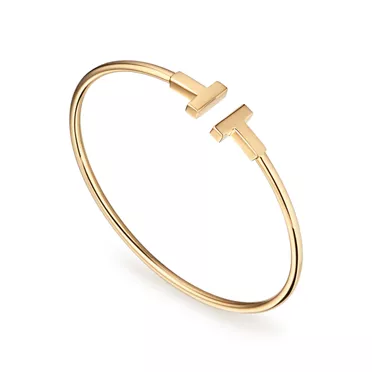 Tiffany T:Wire Bracelet in Yellow Gold, 2