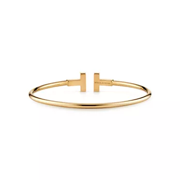 Tiffany T:Wire Bracelet in Yellow Gold, 3