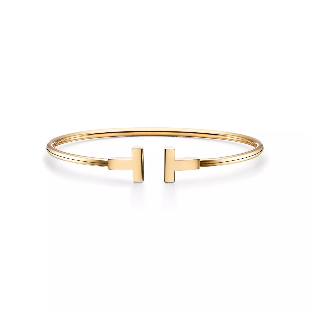 Wire Bracelet in Yellow Gold