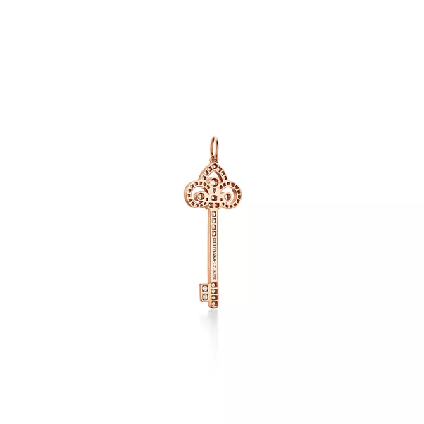 Pendentif Clé Fleur de Lys