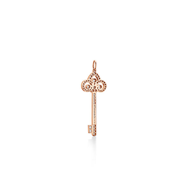 Tiffany Keys:Fleur de Lis Key Pendant 