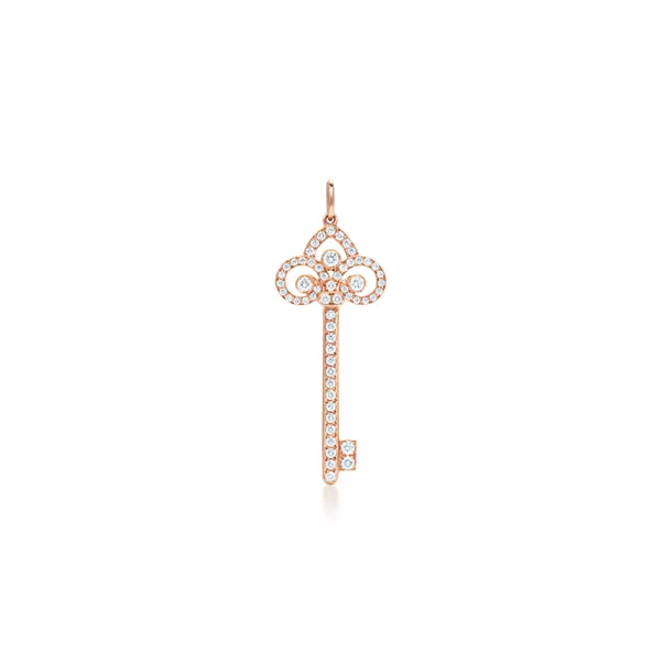 Pendentif Clé Fleur de Lys