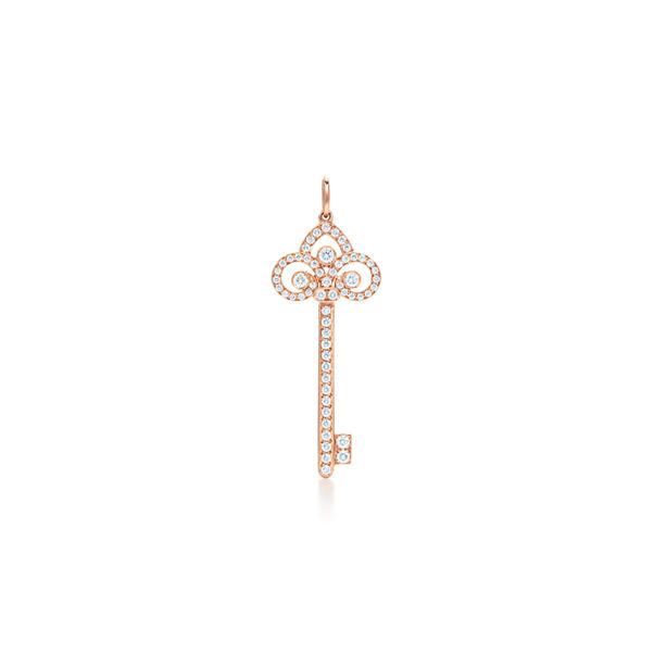 Tiffany Keys:Fleur de Lis Key Pendant 