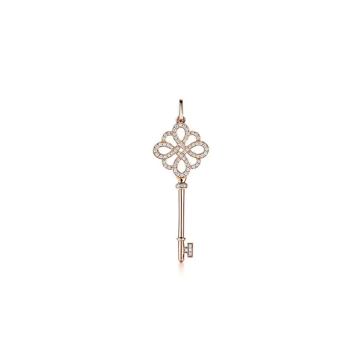 Tiffany Keys Key 18K 로즈 골드 No Gemstone One Scale