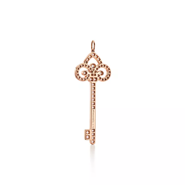 Fleur de Lis Key Pendant