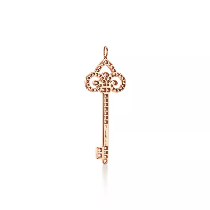 Tiffany Keys:Fleur de Lis Key Pendant, 1