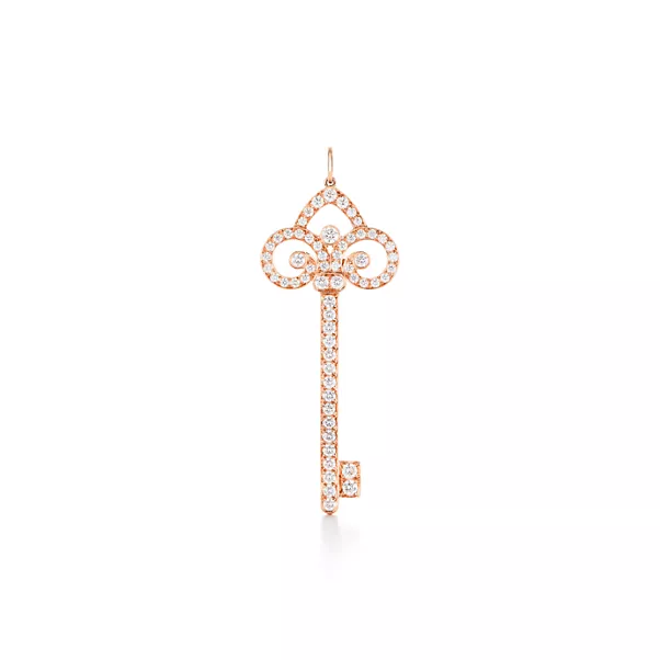 Fleur de Lis Key Pendant
