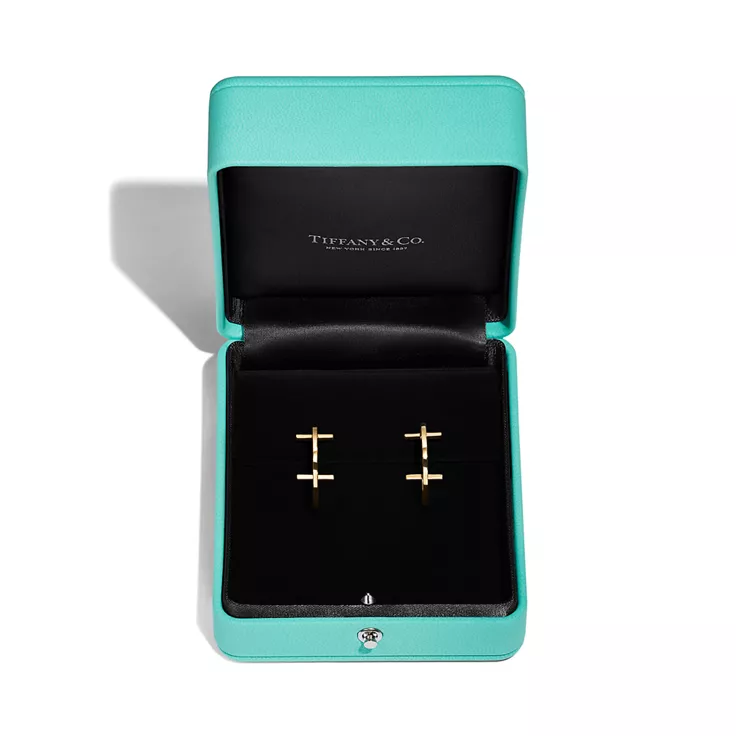 Tiffany T:Creolen in Gelbgold, 4
