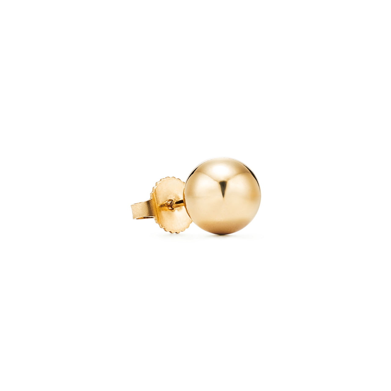 Tiffany HardWear:Ball Earrings in Yellow Gold, 8 mm image number 2