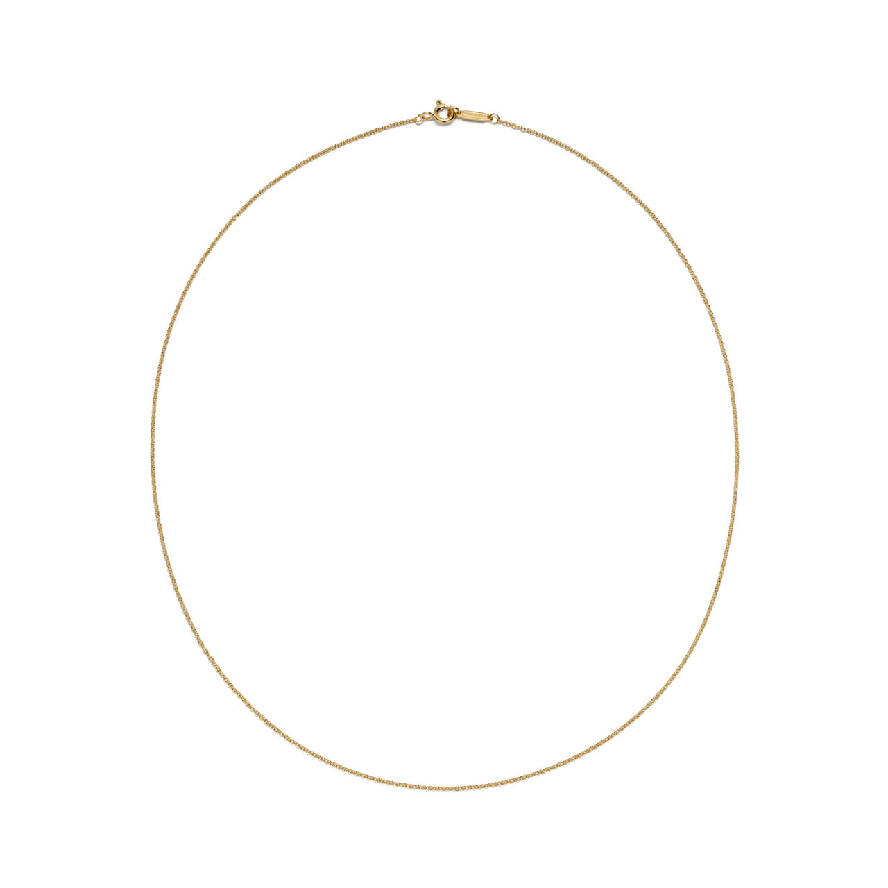Chain Necklace In Yellow Gold, 18" - thumbnail 9