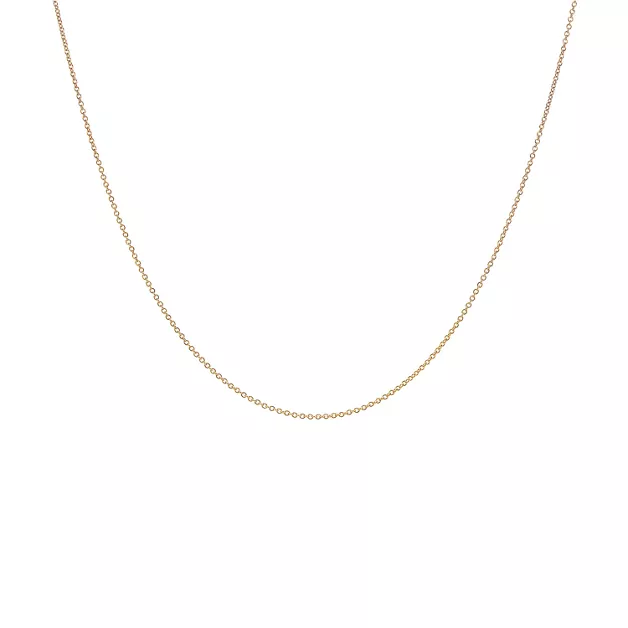 Chain Necklace in Yellow Gold, 36" image number 0