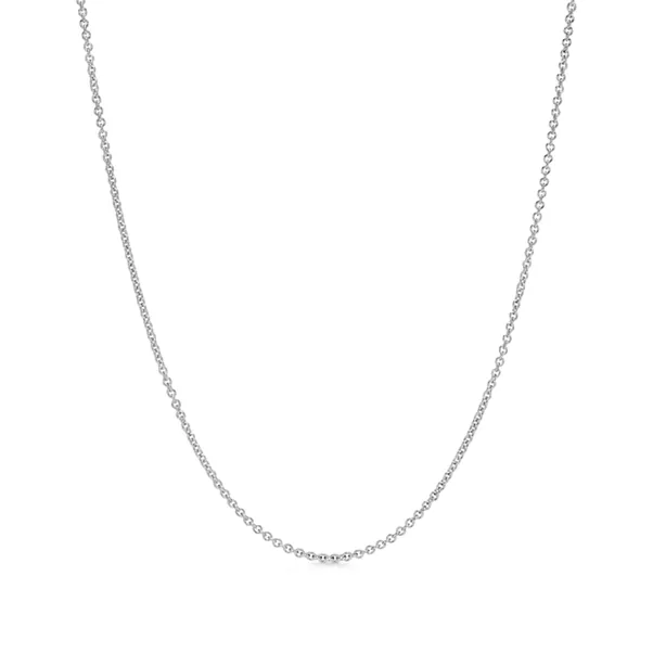 18k White Gold Chain 
