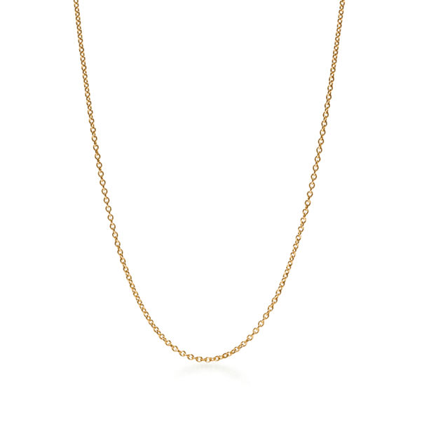 Kette in Gelbgold, 76,2 cm