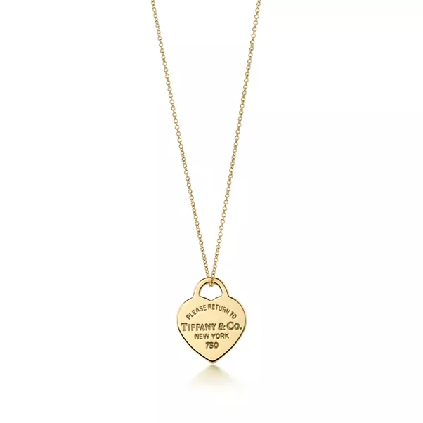 Pendentif Plaque Cœur