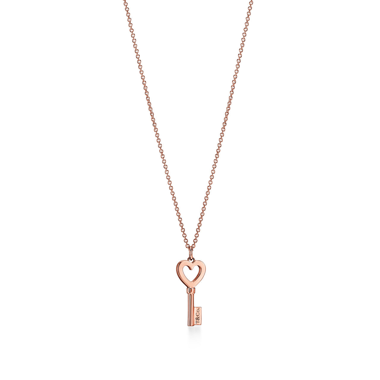 Tiffany Keys:Heart Key Pendant  image number 2