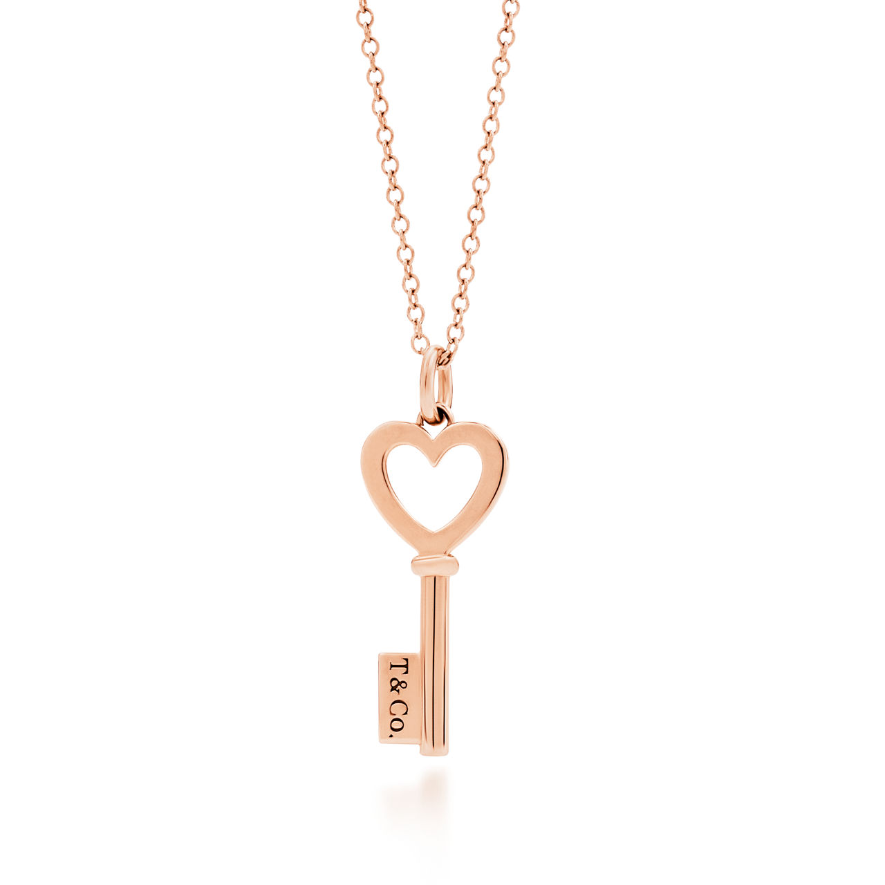 Tiffany Keys:Heart Key Pendant  image number 0