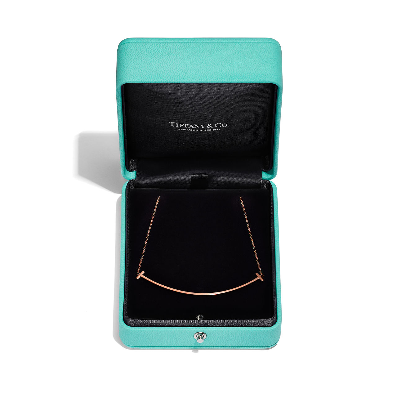 Tiffany T:Smile Pendant in Rose Gold, Large | Tiffany & Co. US