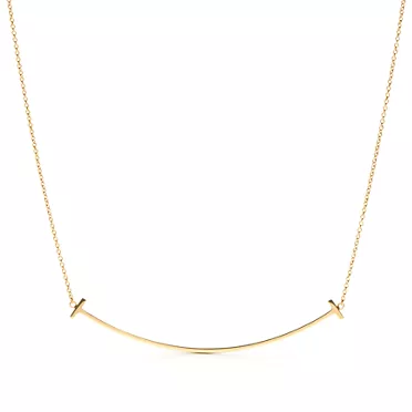 Tiffany T:Colgante Smile de oro amarillo, tamaño grande, 2