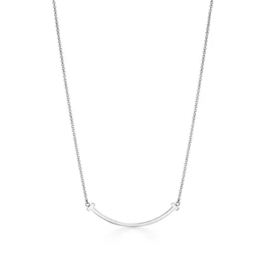 Tiffany T:Smile Anh&auml;nger in Wei&szlig;gold, Small, 3