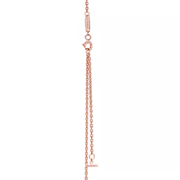Tiffany T:Smile Pendant in Rose Gold, Small, 3