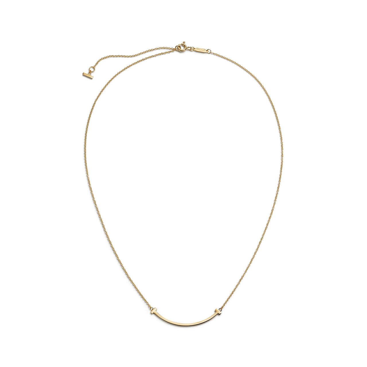 Tiffany T:Smile Pendant in Yellow Gold, Small image number 2