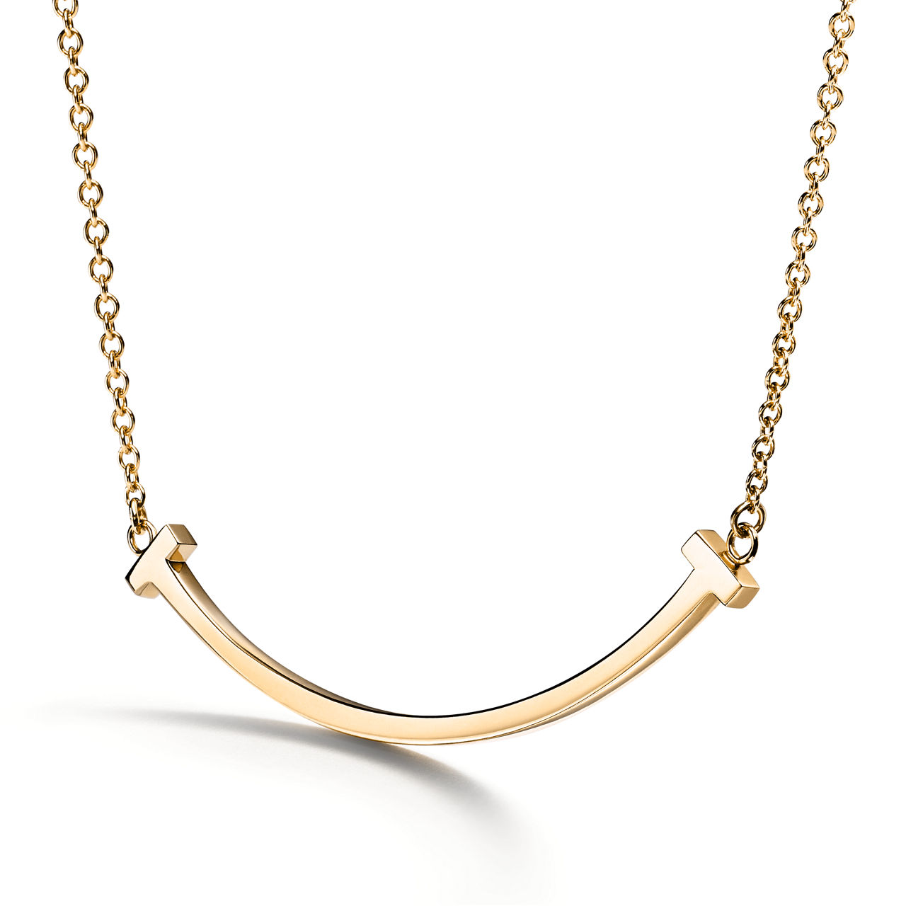 Tiffany T:Smile Pendant in Yellow Gold, Small image number 3