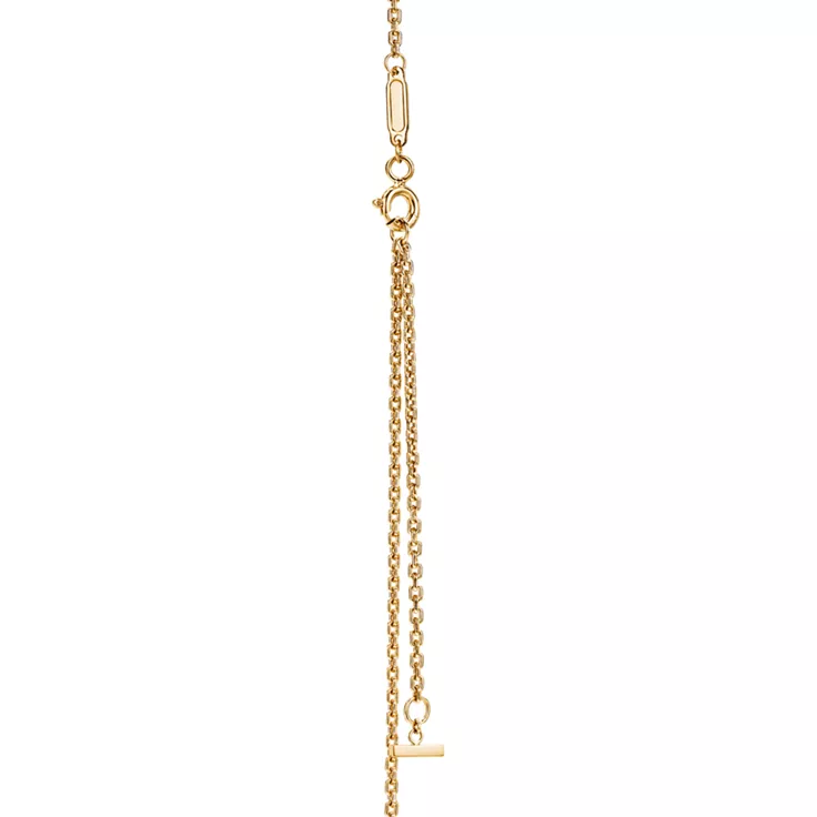 Tiffany T:Smile Pendant in Yellow Gold, Small, 4