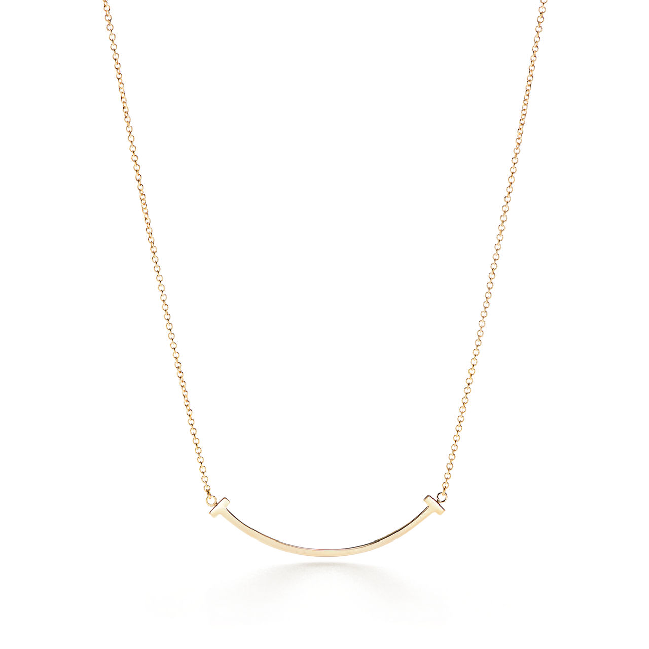 Tiffany T:Smile Pendant in Yellow Gold, Small image number 0