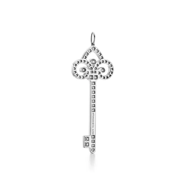 Fleur de Lis Key Pendant