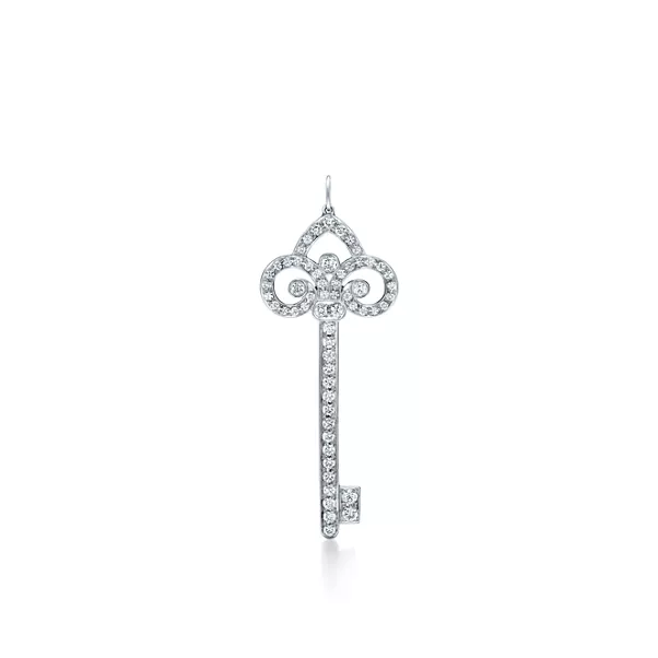 Fleur de Lis Key Pendant