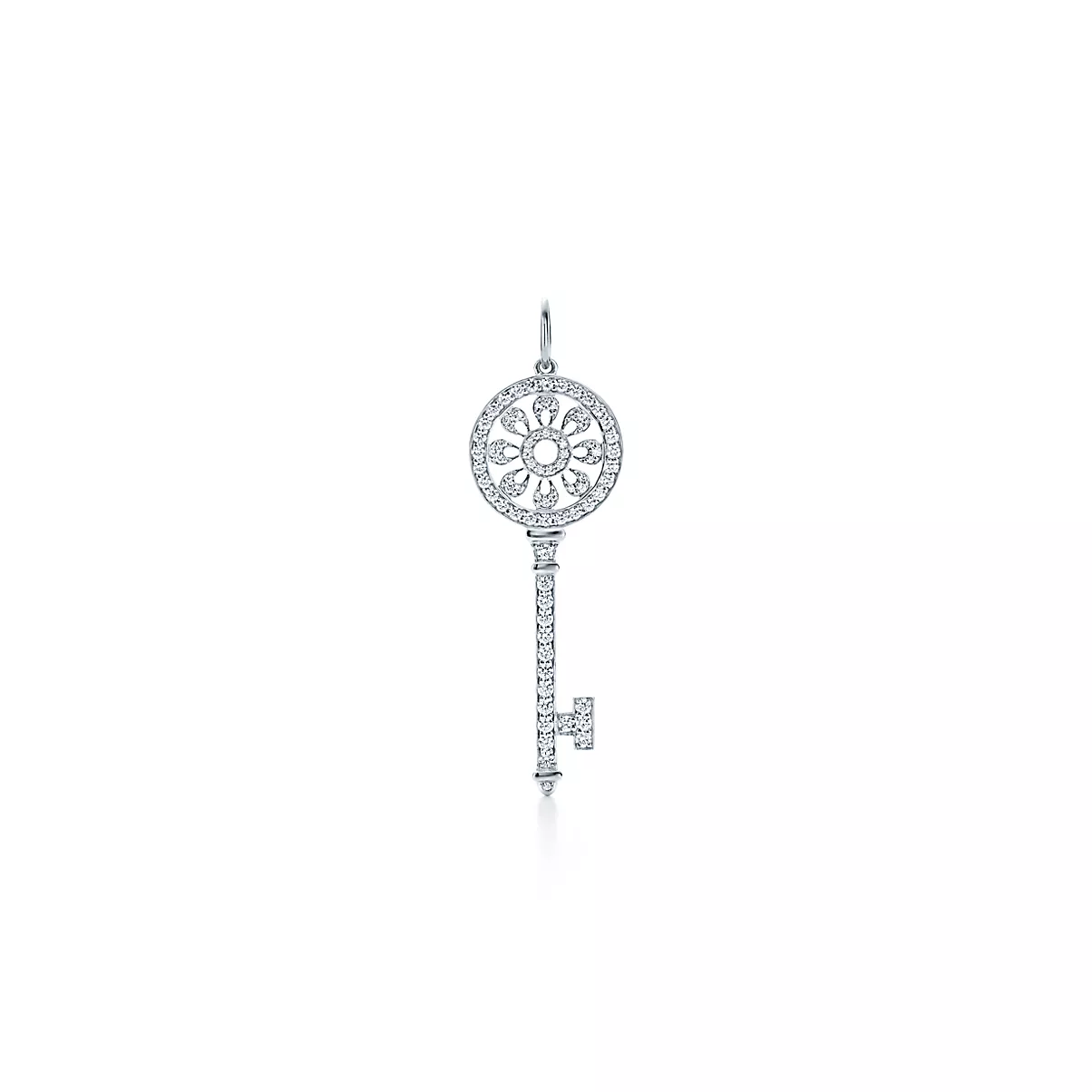 Tiffany Keys Key 플래티늄 다이아몬드 One Scale