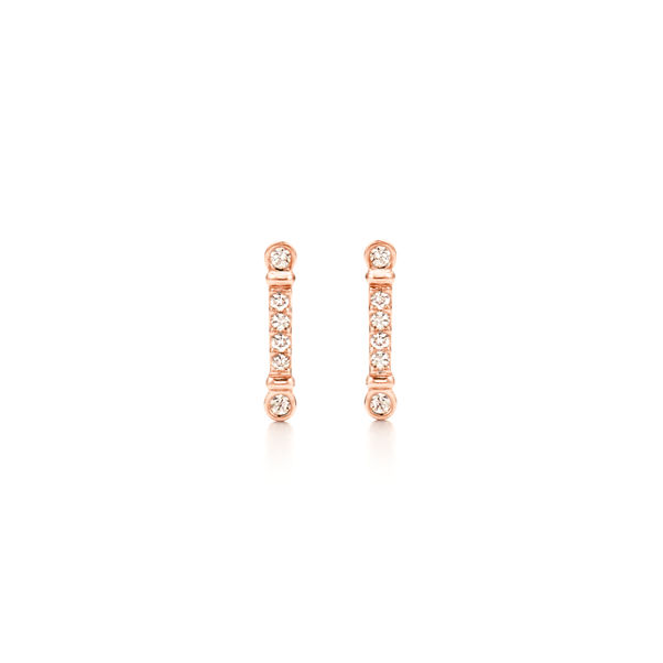 Tiffany Fleur de Lis:Key Bar Earrings 