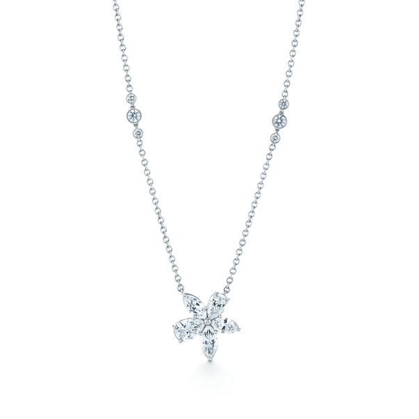 Tiffany Victoria®:Mixed Cluster Pendant 