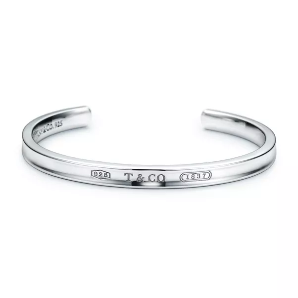 Cuff in Silber, schmal