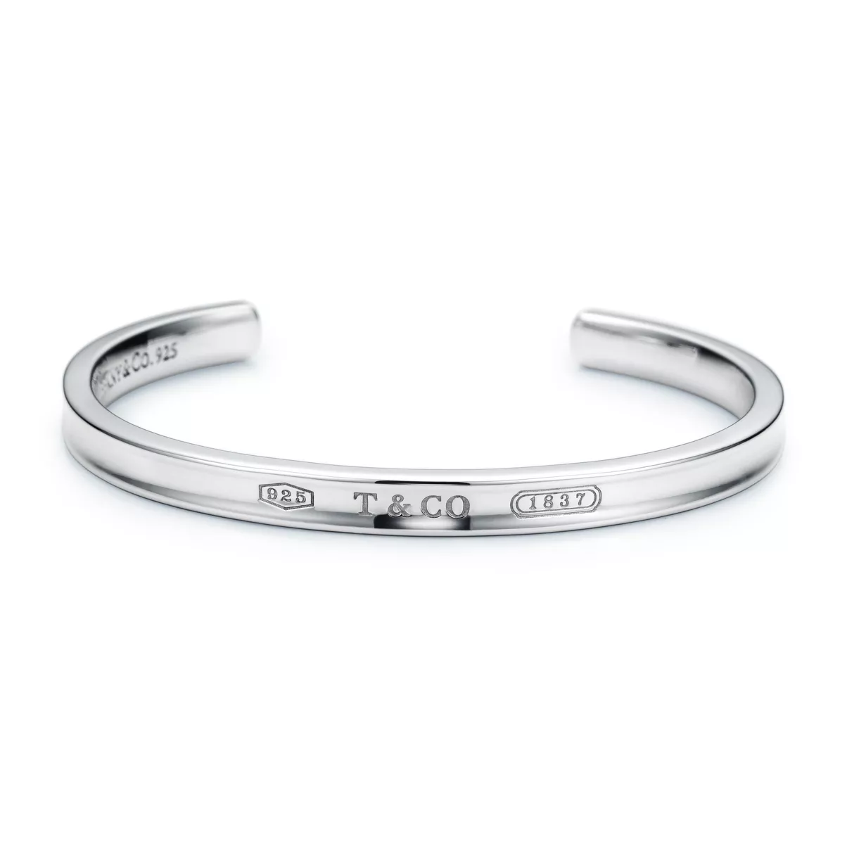 Cuff in Silber, schmal