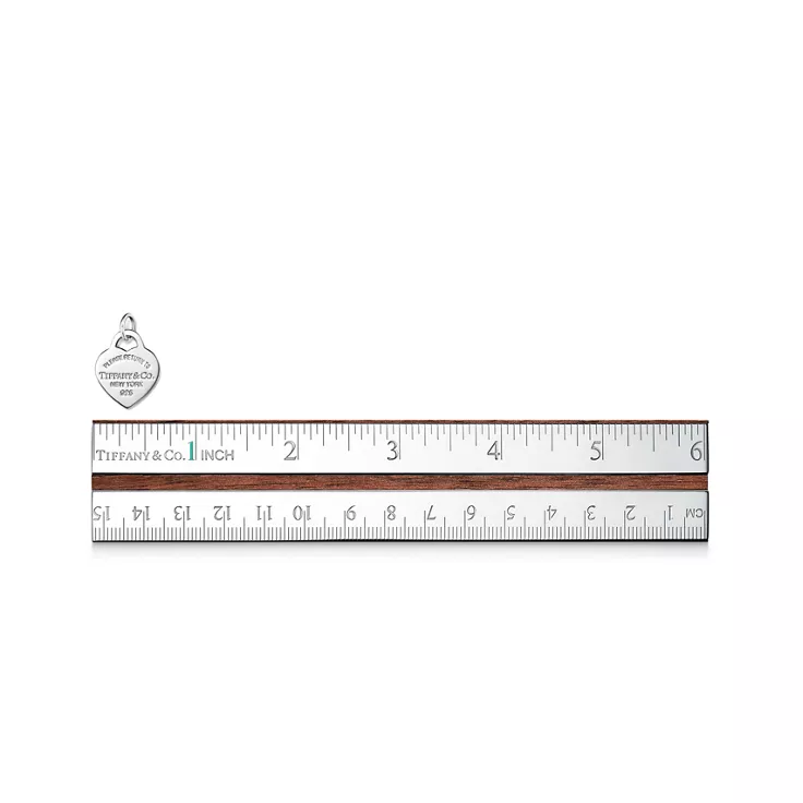 Collezione Return to Tiffany™:Ciondolo Heart Tag Tiffany Blue® in argento, piccolo, 2
