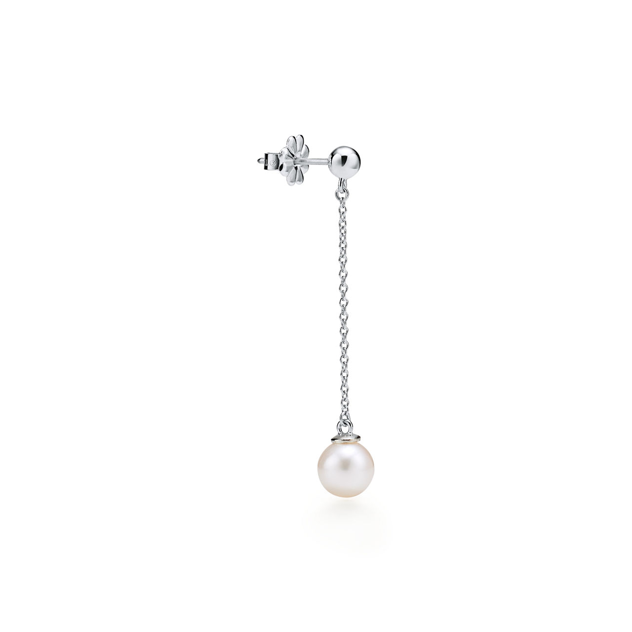 Ziegfeld Collection:Pearl Drop Earrings  image number 2