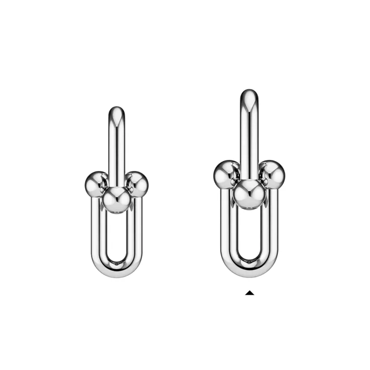 Tiffany HardWear:Boucles d’oreilles à maillons taille Extra-large en argent 925 millièmes, 4