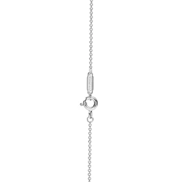 Return to Tiffany™:Double Heart Tag Pendant in Silver, Mini, 3