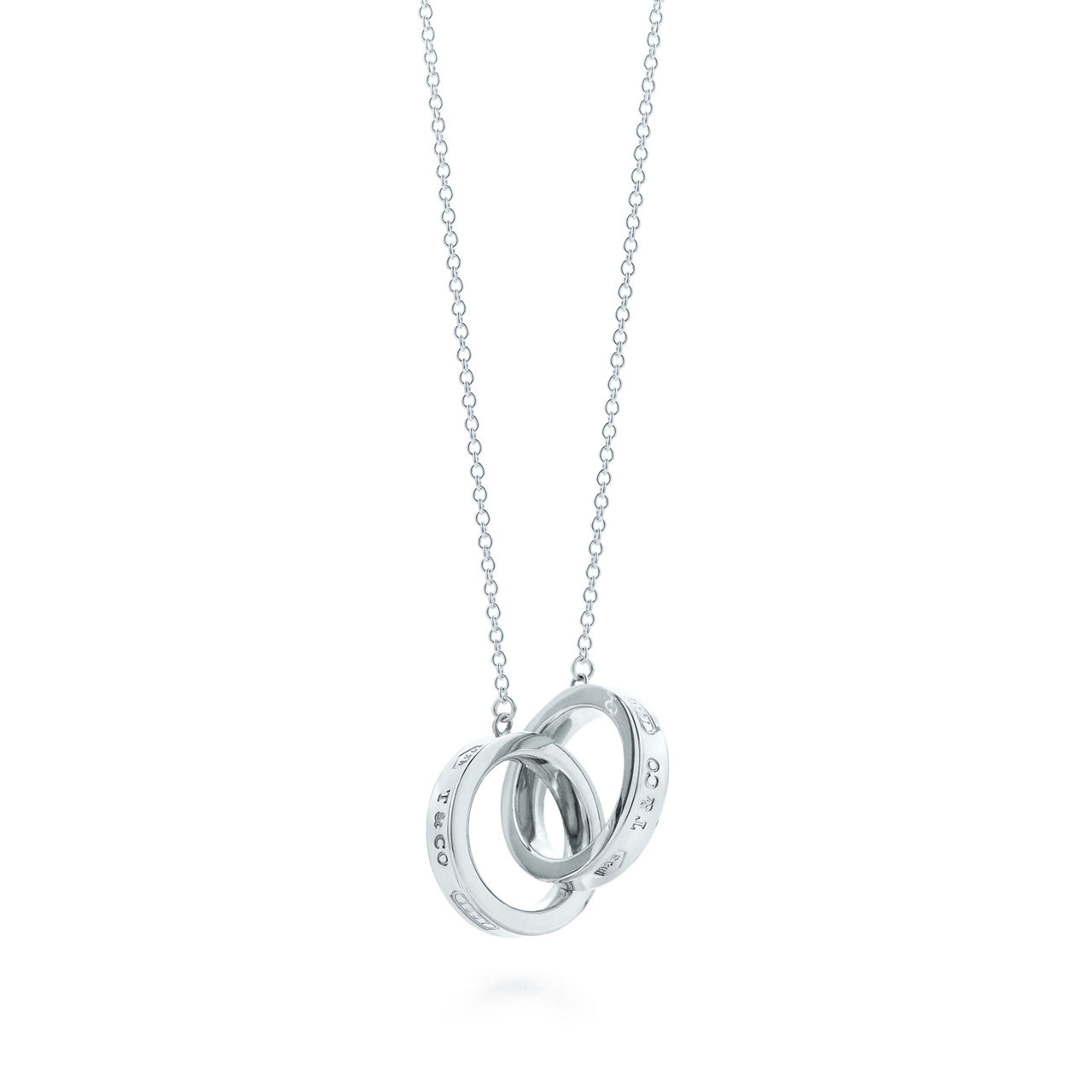 Tiffany 1837™:Interlocking Circles Pendant in Silver, Small image number 0