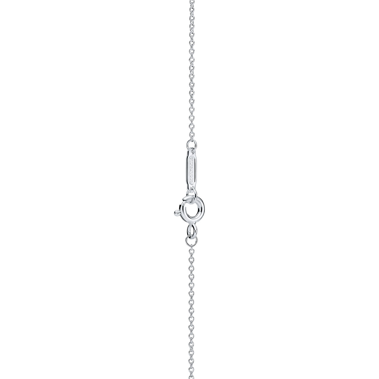 Tiffany 1837™:Circle Pendant in Silver, Medium image number 3