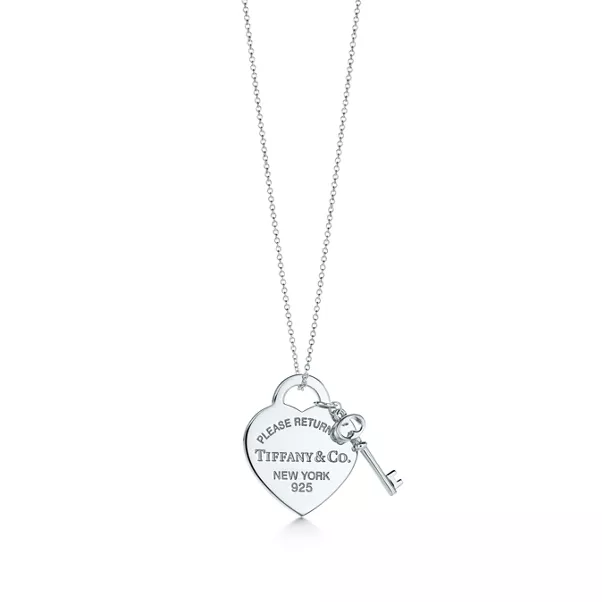 Collezione Return to Tiffany&trade;: Pendente Heart Tag con chiave