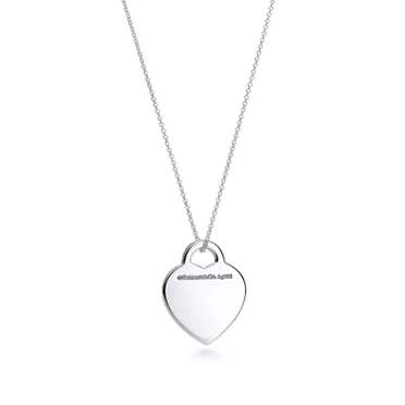 Return to Tiffany™:Herzanhänger in Silber, Medium, 2