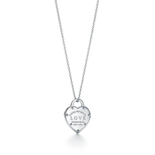 Return to Tiffany™:Love Pendant in Silver