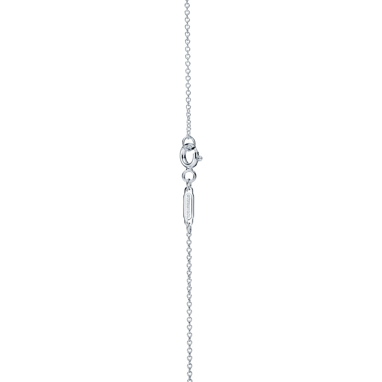 Return to Tiffany™:Doppelherz-Anhänger in Tiffany Blue® in Silber, Small Bildnummer 3