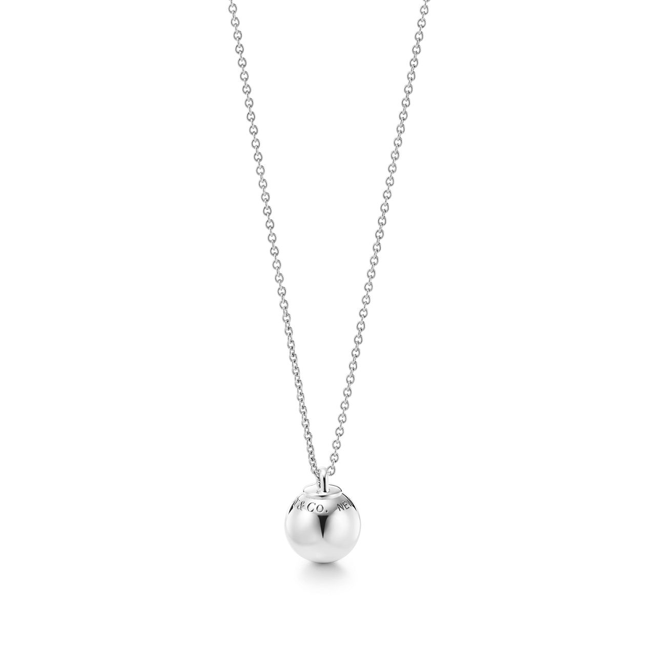 Tiffany HardWear:Ball Pendant in Silver, 12.75 mm image number 2