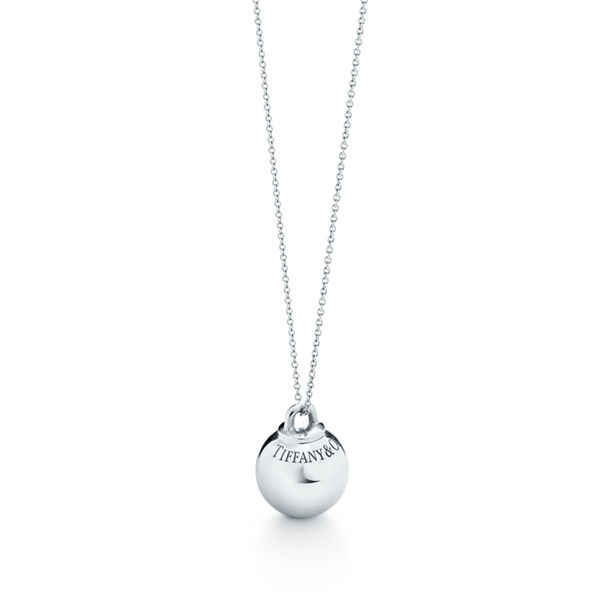 Tiffany HardWear:Ball Pendant in Silver, 19 mm