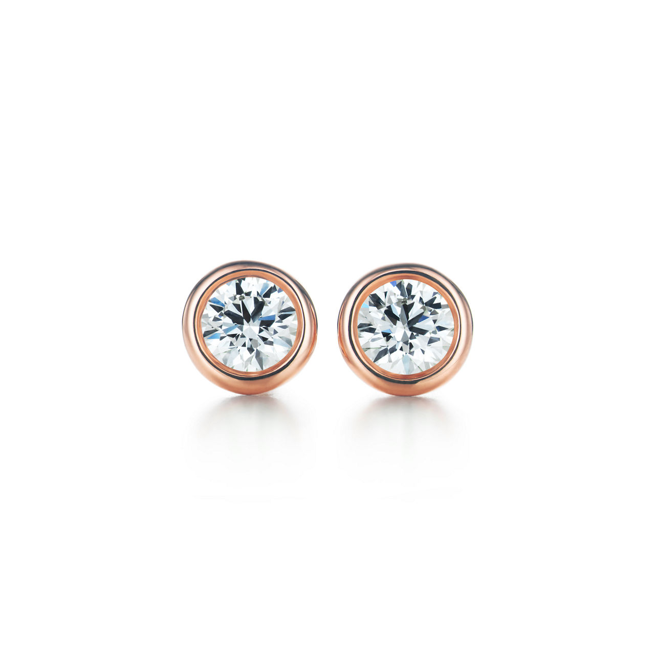 Orecchini Diamonds by the Yard® in oro rosa