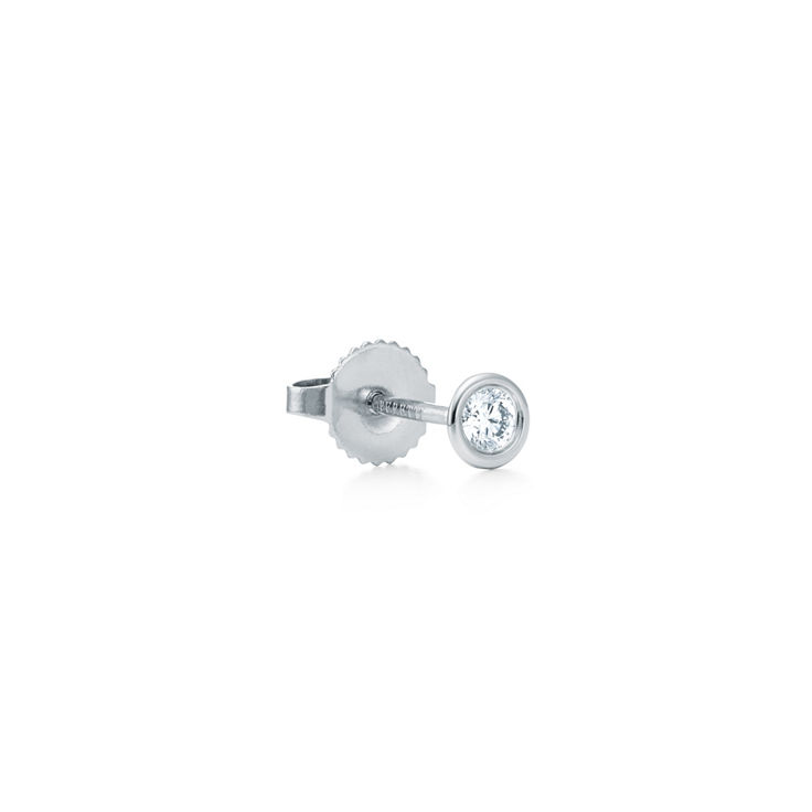 Elsa Peretti®:Diamonds by the Yard® Earrings in Platinum image number 1