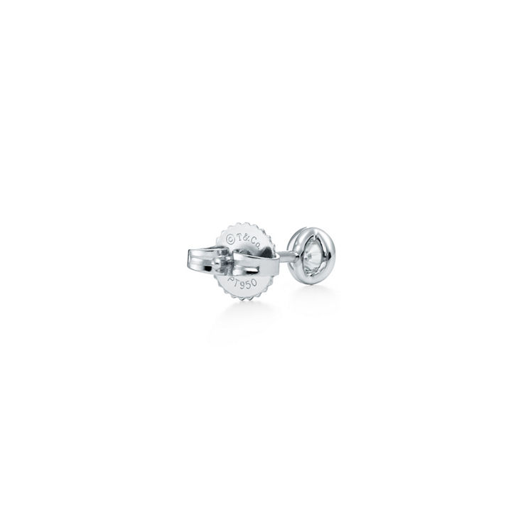 Elsa Peretti®:Diamonds by the Yard® Earrings in Platinum image number 2